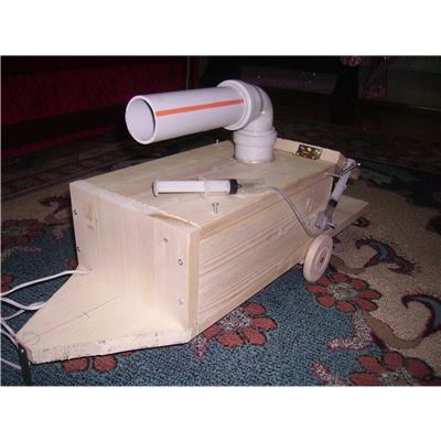 Samanı balya yapan makina maketi - 3 (Bunun gerçek halini projeler içinde görebilirsiniz3